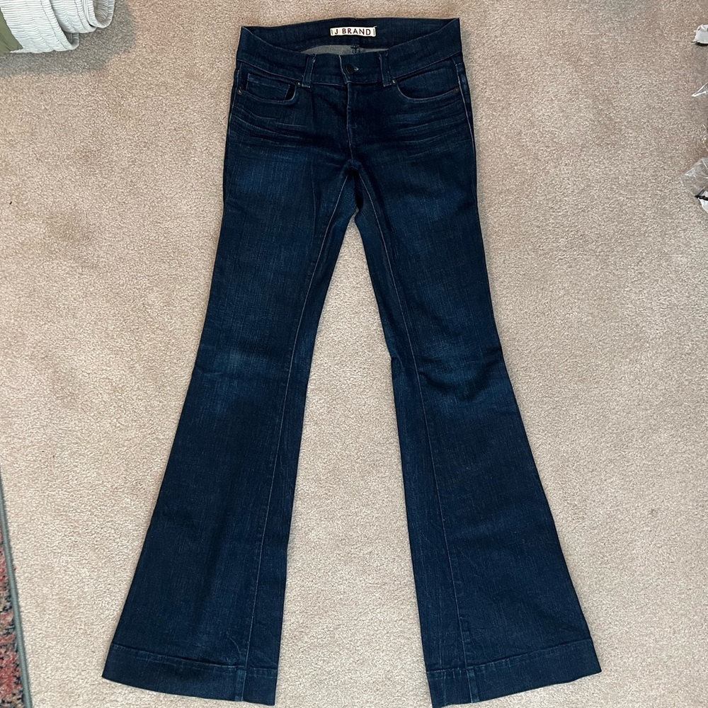 J Brand Lovestory flares, sz 26